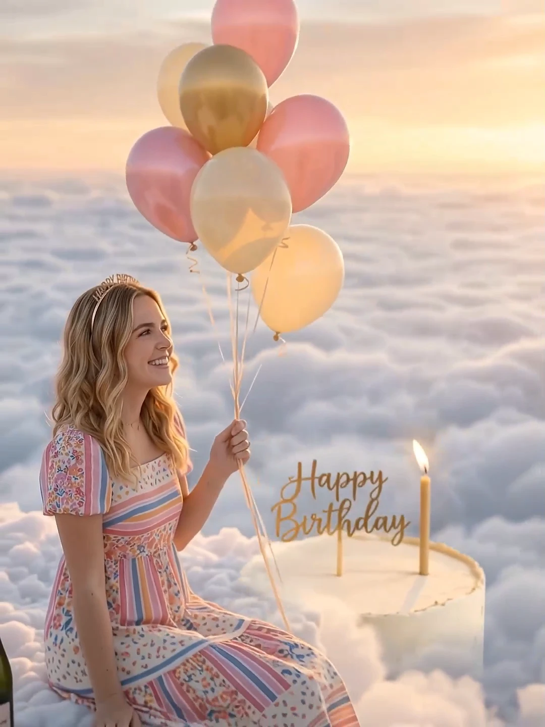 Birthday Fantasy AI video template